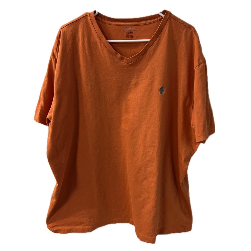 Polo by Ralph Lauren Men's Short Sleeve Orange Tee